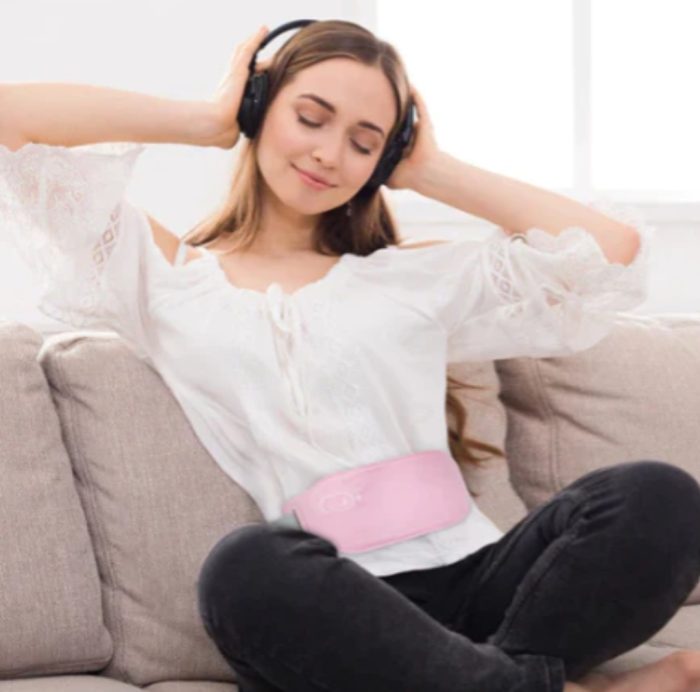 Cinturón calefactado para dolores menstruales