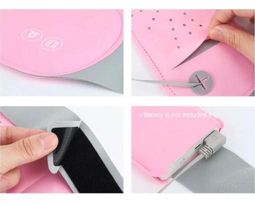 Cinturón calefactado para dolores menstruales